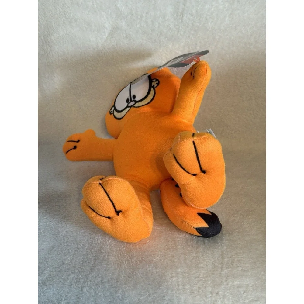 Toy Factory Garfield Orange Neon Plush Stuffed Animal Toy 9